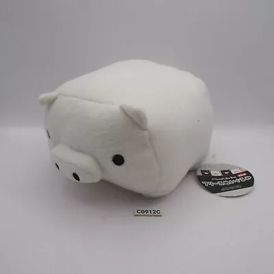 Monokuro Boo White Pig C0912C San-x Plush 6  TAG Stuffed Toy Doll Japan • $14.06