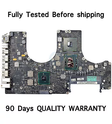 I7 2.8GHz Logic Board 820-2849-A For Apple MacBook Pro Unibody 17  A1297 2010 • $380