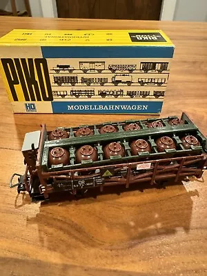 Piko 5/6454/010 H0 2-achsiger Säuretopfwagen Z Der DR (DDR) Mit Mängel • $35