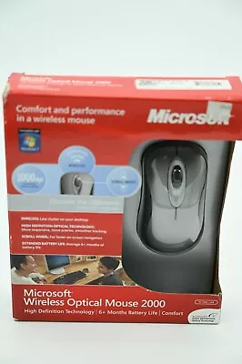 Microsoft Wireless Optical Mouse 2000 Dpi1000 USB Receiver NEW Factory Sealed • $34.99