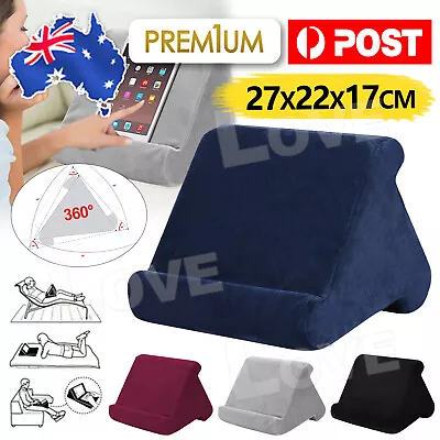 Tablet Pillow Stands For IPad Book Reader Holder Rest Laps Reading Soft Cushion • $14.95