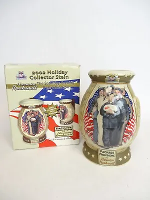 New Miller 2002 Norman Rockwell Package From Home Collector Stein • $24.99