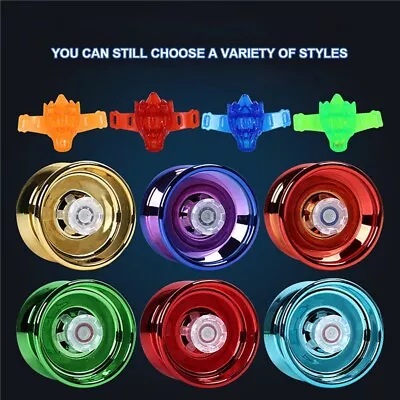 UK Professional YoYo Aluminum Metal Clutch String Trick Yo-Yo Ball Bearing YoYo • £3.96