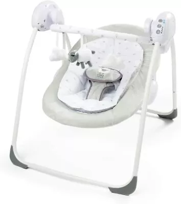 LADIDA Baby Bouncer Little Grey Lamb First Swing Soothing Music And Toys 079 UK  • £59.99