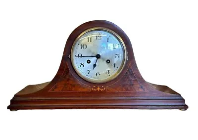 Antique Edwardian Napoleon Hat Westminster Strike Clock • £40