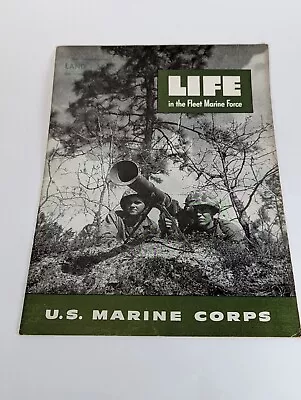 1952 Marine Corps Recruitment Book 12  X 9  St Paul MN Rare! LIFE In The Fleet  • $50