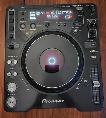 AS IS ~ Pioneer CDJ-1000MK3 Professional DJ Digital Turntable/CD Player • $149.99