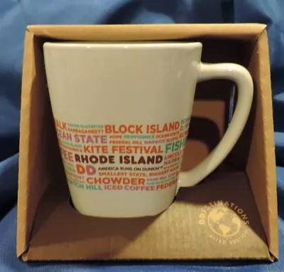 $14.99 • Buy NEW Dunkin Donuts Rhode Island Coffee Mug DD Cup Marathon Sailing Providence