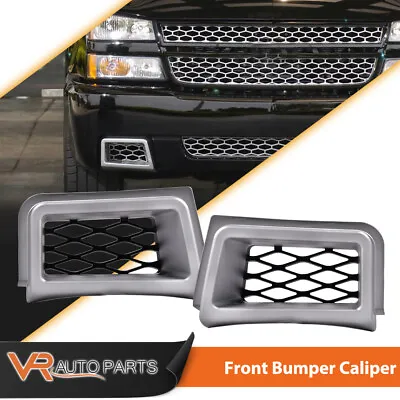 $34.46 • Buy 2 Pack Front Bumper Caliper Air Duct Fit For 2003-2007 Chevy Silverado 1500