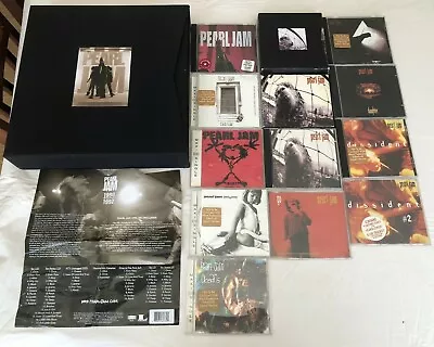 Pearl Jam - Mega CD & Vinyl Lot Rare Singles Deluxe DVD & More View All Pics! • £769.44