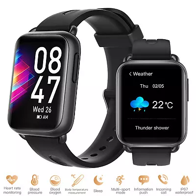 Fitness Smart Watch Women Men Tracker Heart Rate For IPhone Android Waterproof • $38.99