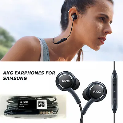 NEW AKG Earphones Samsung Galaxy Headphones Handsfree Earbud For S9 S8 Note 8 UK • £4