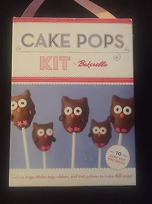 Bakerella Cake Pops Kit: Includes Bags Stickers Tags Ribbon To Make 48 Pops • $9.99