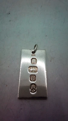 £22 • Buy Vintage Sterling Silver  Ingot 17.4 Grams.