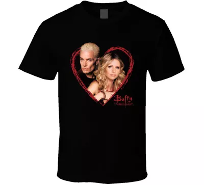 Buffy The Vampire Slayer Spike Love Story Retro Tv Show Fan T Shirt • $14.99