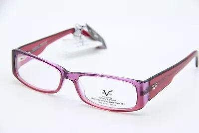 New Versace 1969 Vintage Llv1022 C3 Transparent Pink  Authentic Eyeglasses 51-15 • $52.51