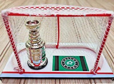 Dallas Stars NHL Stanley Cup Hockey Goalie Net Mini Replica Championship • $23.69