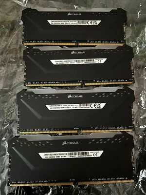 £69 • Buy Corsair Vengeance RGB PRO Black 32GB (4x8GB)3200MHz DDR4