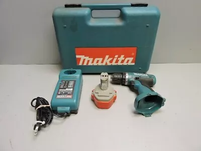 Makita 14.4V Drill Set W/ Battery Charger & Case - 330 In-lbs Torque Compact & • $30