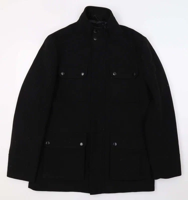£10 • Buy Atlantic Bay Mens Black   Jacket  Size M  Zip  