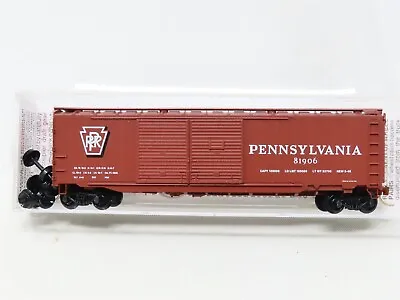 N Scale Micro-Trains MTL 78010 PRR Pennsylvania Railroad 50' Auto Box Car #81906 • $24.95