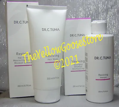 FARMASI Dr C Tuna REVIVING Garlic Capixyl & Trichogen Shampoo & Mask 2 Pc Set   • $36