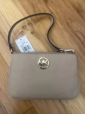 Michael Kors Wristlet Fulton Bisque - Brand New With Tags! • $40