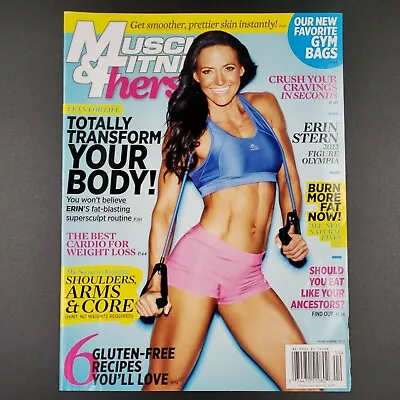 Muscle & Fitness Hers Bodybuilding Magazine Erin Stern Vida Guerra 2013 Burn Fat • $20.29