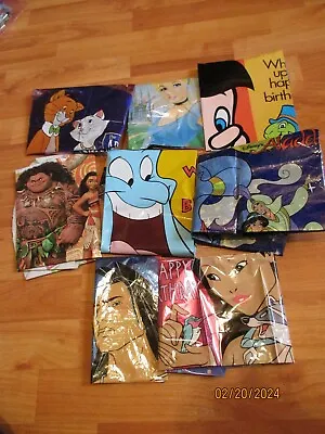 Hard To Find Characters Disney 18  Mylar Balloons U Pick NOT A LOT New NOS • $10.99