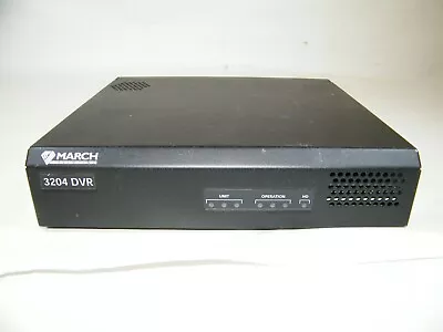 March Networks 3204 Dvr Gs1340a772 24979-103r1.1 Made In Mexico • $27.30