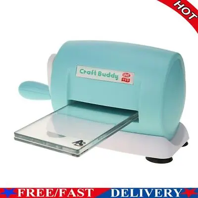 $58.79 • Buy Die-Cut Machines Dies Embossing Home DIY Scrapbooking Paper Cutter (Blue)