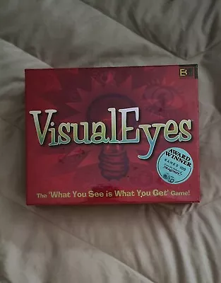 Visual Eyes VisualEyes The 'What You See Is What You Get' Board Game New Sealed • $19.95