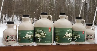 Pure Vermont Maple Syrup-Quart-Grade A-Dark Amber-Robust-Award Winning • $26.95