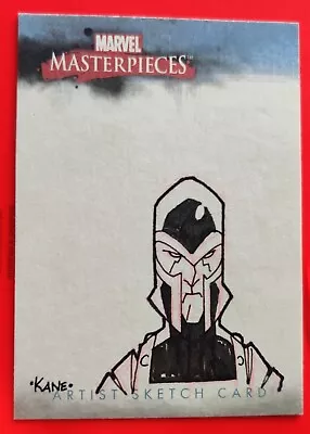 2007 Marvel Masterpieces Artist Sketch Card Magneto 1/1 By Tim Kane • $89.99