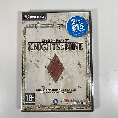 Elder Scrolls Oblivion Knights Of The Nine PC NEW And Sealed Original UK Release • £9.99