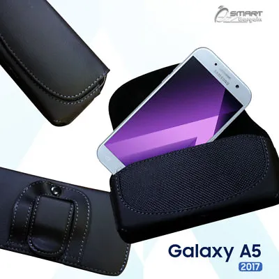 Side Leather Holster Pouch Belt Clip Case Cover For Samsung Galaxy A5 2017 • $5.99
