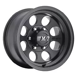 15x8 Mickey Thompson Classic III Black Matte Black Wheels 5x5.5 (-22mm) Set Of 4 • $984.04