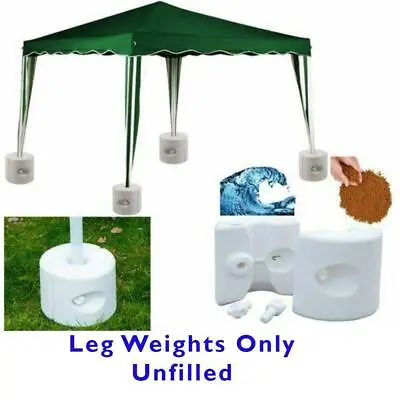 4 Pack Of Gazebo Foot Leg Pole Anchor Weights Marquee Party Tent Market Awning • £25.99