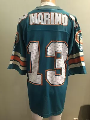 Miami Dolphins # 13 Dan Marino Jersey • $42