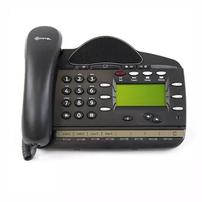 Mitel 3000 8 Button Full Duplex Phone (Charcoal) Model 4110 LR5829.06200 NEW • $189