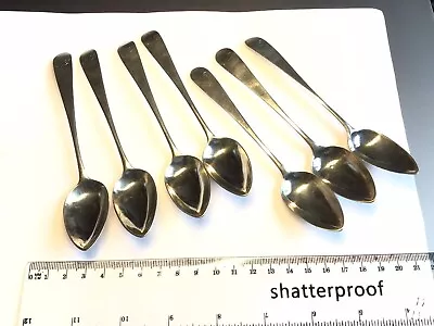 7 X Silver Teaspoons John Graham Edinburgh 1805 96 Grams…#175 • £95