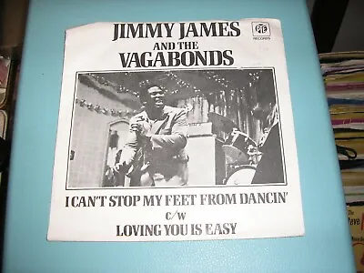 £2.99 • Buy Jimmy James & Vagabonds I Can't Stop My Feet From Dancin' / Loving You Pye 