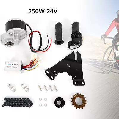 24v 250w Electric Bicycle Motor Kit E-bike Conversion Kit Simple Diy Ebike New • $69.35