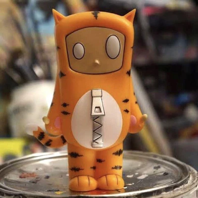$153.70 • Buy Art Toy Designer Cat Tiger Kigurumi Mighty Jaxx