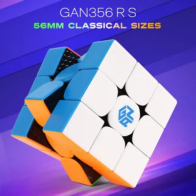$18.99 • Buy GAN 356 R S Speed Cube Gans 356R Stickerless Gan356 RS 3x3x3 Speedcube GES V3