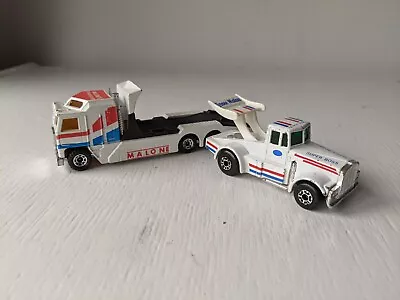 Matchbox Convoy CY-10 Tyrone Malone Super Boss And Kenworth Transporter • £5.99