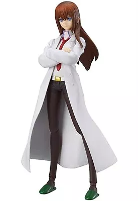 Figma Steins Gate Kurenai Makise Kurisu White Coat Ver. Figure Max Factory Japan • $107.65