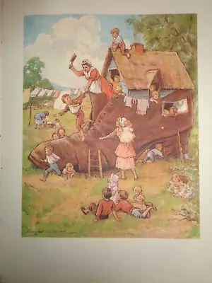 £24.99 • Buy 1948 The Margaret Tarrant Nursery Ryhme Book 16 Colour Plts Jack & Jill Bo Peep^