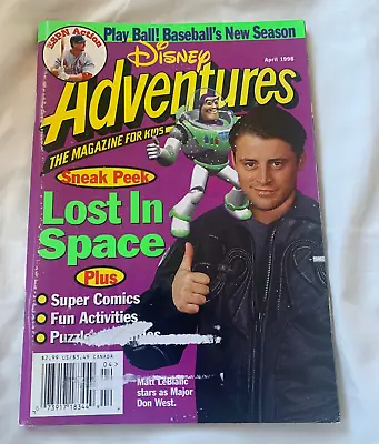 April 1998 Disney Adventures Magazine Matt LeBlanc Friends Buzz Lightyear ESPN • $15.49