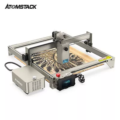 ATOMSTACK Laser Engraving Machine Laser Engraver Cutter Wood Plastic Metal UK • £401.31